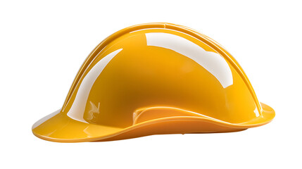 Fototapeta premium A yellow plastic hard hat