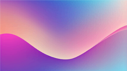 Abstract colorful wave design with smooth flowing lines and a vibrant pink and blue light pattern for a modern art background