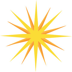 Obraz premium star burst vector