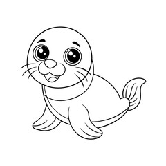 Obraz premium Coloring page. Vector illustration.
