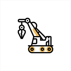 vector construction site