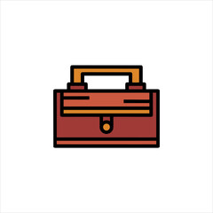 vector illustration of a retro radio