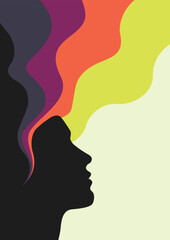 Communication, Person, Loneliness, Intricacy ,Solution, Love, Mind, Relationship, Freedom, Dreams, Thoughts, Vector, Artwork