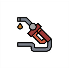 vector illustration of a microscope