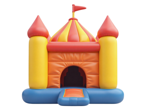 toys on a white background