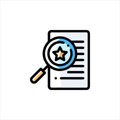 vector magnifying glass