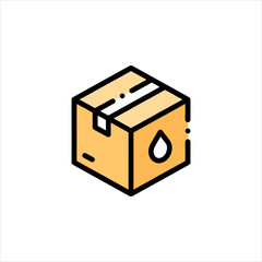 Obraz premium vector illustration of a set of a set of four color