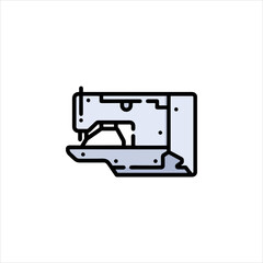 sewing machine vector