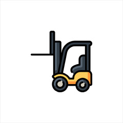 forklift truck icon