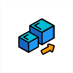 blue cube puzzle