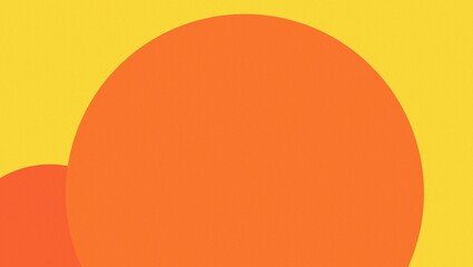 Abstract Orange and Yellow Background