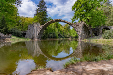 Rakotzbrücke im Kromlauer Park
