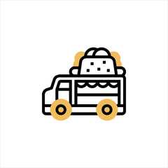 toy truck icon