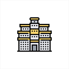 vector illustration of a building