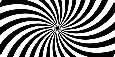 Modern white and black gradient sunshine circle sunburst abstract geometric background. Black Radial Sunburst Wide Background Vector Cover Banner. Comic style vibrant blue spiral sunburst background.