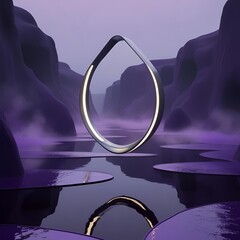 Light reflects off the glasses and sunglasses on the mirror, creating a concept of doubled vision within the glass of the environment