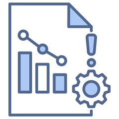 Crisis Management Blue Icon