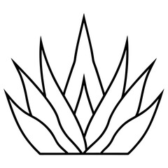 vector illustration of a leaf