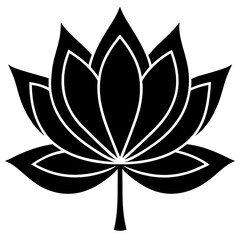 lotus flower vector illustration