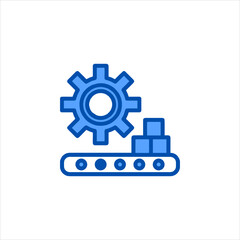 gear icon vector illustration