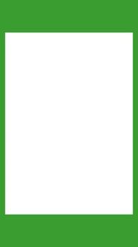 Blank sheet of paper on vertical video