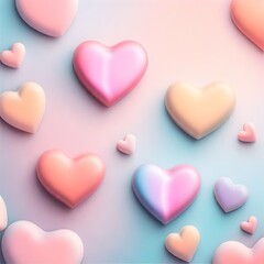 heart shaped candies