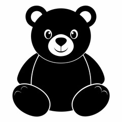 Fototapeta premium teddy bear vector illustration