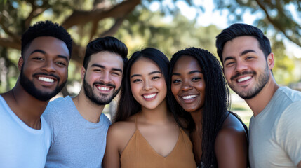 Fototapeta premium Group friends 
