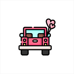 vector illustration of a car