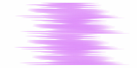 Dynamic purple speed lines abstract background. Vibrant moving lines arranged horizontally create a sense of speed, energy and futuristic design. Perfect for comics, technology © Akmalmm 
