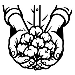 Cotton Harvest Vector SVG Clipart illustration