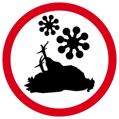 Attention Sign for Avian Influenza Disease