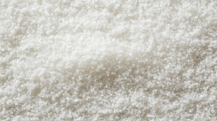 Obraz premium Close-up view of granular white substance.