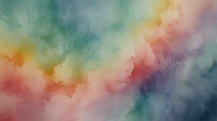 Obraz premium Soft Watercolor Texture Background with Pastel Shades, Elegant and Minimalist Design