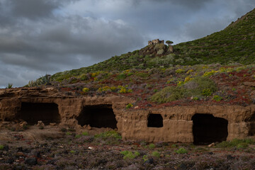 abandoned house in the mountains