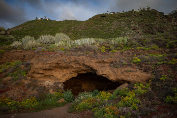cave in the mountains