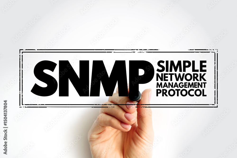 Aufkleber snmp - simple network management protocol is an internet standard protocol for collecting and organi