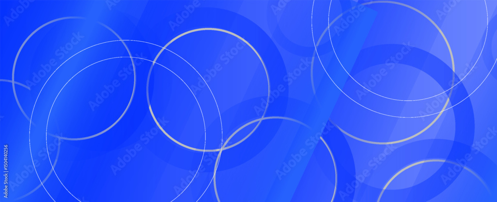 Poster abstract blue background with diagonal lines. dynamic shapes composition. vector