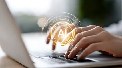 Exploring the Impact of Artificial Intelligence on Modern Marketing Strategies in a Bright Office Setting - Powered by Adobe