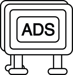 Vector Marketing and Advertising  Line Icons Pack and illustrations