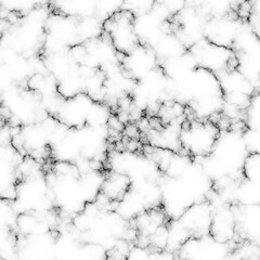 Luxury White Marble Texture with Subtle Black Veins – Seamless Background for Design & Décor