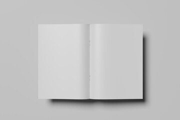 Blank A4 Brochure/Catalogue Mock-up