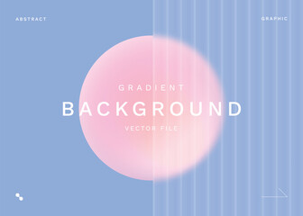pink pastel Gradient Circular and blue background. glass morphism. 