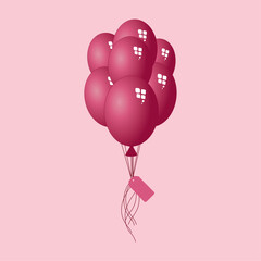 Balonowy bukiet