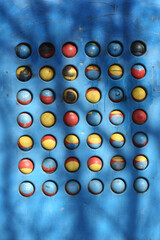 Urban abstracts with design shapes and colors