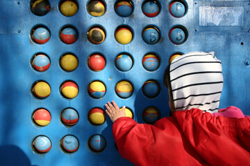 Urban abstracts with design shapes and colors
