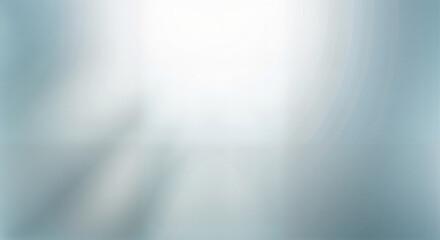 Soft blue blurred abstract background with central light for minimalist design, presentations, meditation apps, calming visuals, wellness websites, and blog headers

