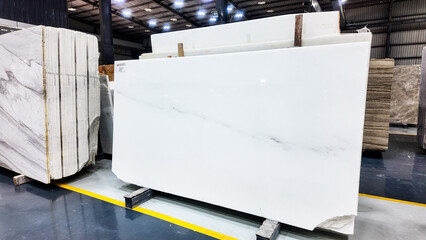 Bangalore, India 21st May 2025 : Visuals of a popular Italian Marble Unit. Processing unit. Best...