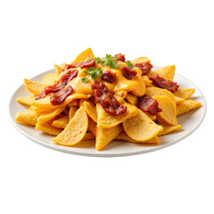 Potato chips and ketchup