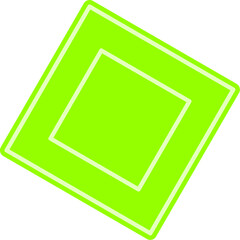 green square button